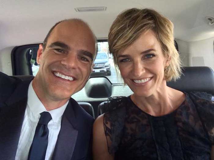 A picture of Michael and Karyn Kelly.